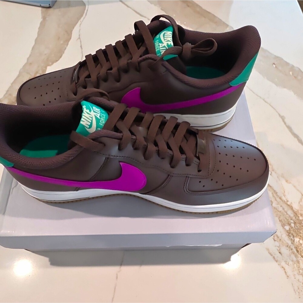 Nike Air Force 1 '07 Men's Low Top Baroque Brown/Purple IM2368-237